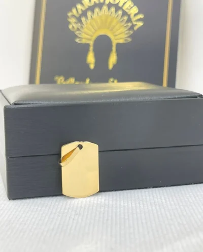 DIJE PLACA FOTO GRABADO