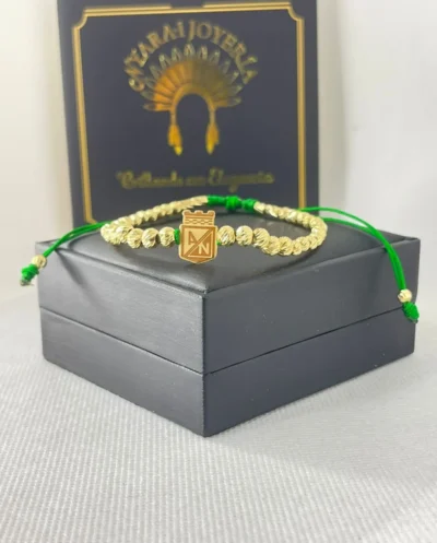 PULSERA TEJIDA ATLÉTICO NACIONAL