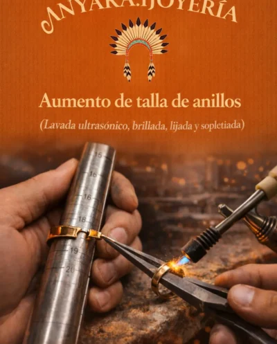 AUMENTO DE TALLA DE ANILLOS